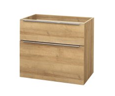 Mereo Mailo, Koupelnová Skříňka 80 Cm, Dub Riviera, Elox Al Madlo