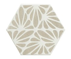 Marca Corona Terracreta Cesello Argilla Esagono 21,6x25