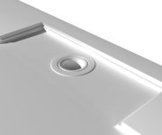Gelco Irena Sprchová Vanička Z Litého Mramoru, Obdélník 120x100cm, Bílá