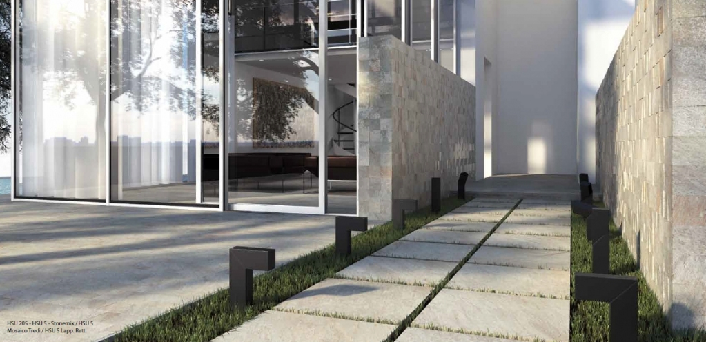 Realizace Zahradní dlažba na chodník Del Conca HSU205 Soul 60x60
