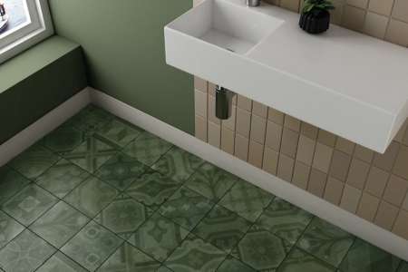 Dlažba Equipe Antiqua Encants Green 20x20