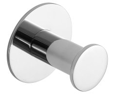 Sapho X-round Samolepící Háček, Nerez Lesk