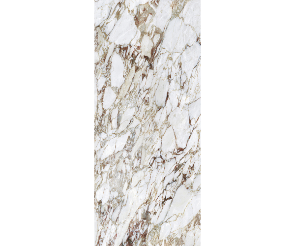 Dlažba jako mramor Mirage Jewels 2.0 Arabescato Oro CP03 Book Match B 120x278 Luc. Rett - bílá