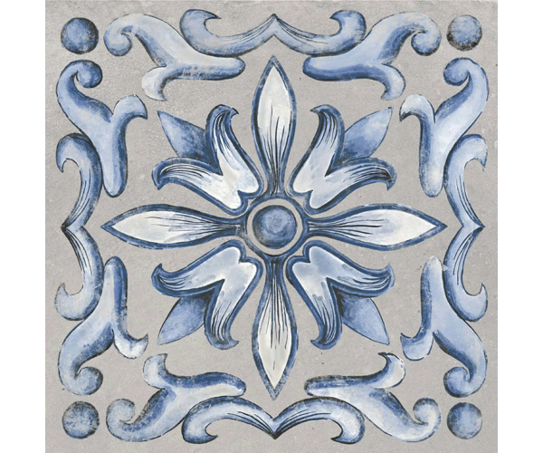 Dlažba jako kámen Codicer Aspdin Grey Deco 25x25