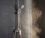 Aqualine Kasiopea Sprchový Sloup S Pákovou Baterií, Chrom
