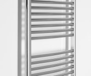 Aqualine Alya Otopné Těleso Oblé 600x1110mm, Chrom