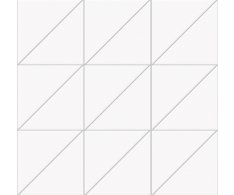 Vogue System Triangoli Transparenze TR Ghiaccio 10x10x14 Rett. (30x30)