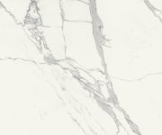 Dlažba jako mramor Marca Corona Scultorea Statuario Vena Argento 120x120 Luc. Rett. - bílá