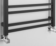 Sapho Metro Dos Otopné Těleso 550x1430 Mm, černá Mat