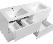 Aqualine Paneda Umyvadlová Skříňka 119x55x45,2cm, Bílá