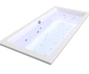 Polysan Colorterapie Rgb Vnitřní Bodové Osvětlení Vany, 8 Led Diod