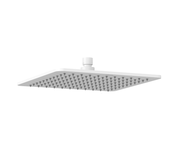 Hlavová sprcha čtvercová 250x250 mm - 986.10WHM Hlavová sprcha, 250x250 mm, bílá matná
