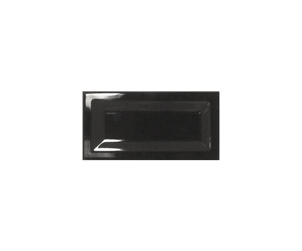 Obklad Equipe Evolution InMetro Black 7,5x15 - černá
