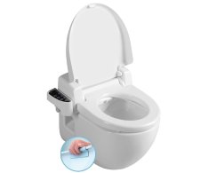 Sapho Brilla Závěsné Wc S Elektronickým Bidetem Blooming