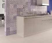 Retro dekor El Barco Stucco Decor Azul 20x20 - mix