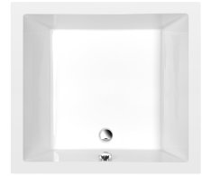 Polysan Deep Hluboká Sprchová Vanička, Obdélník 100x90x26cm, Bílá