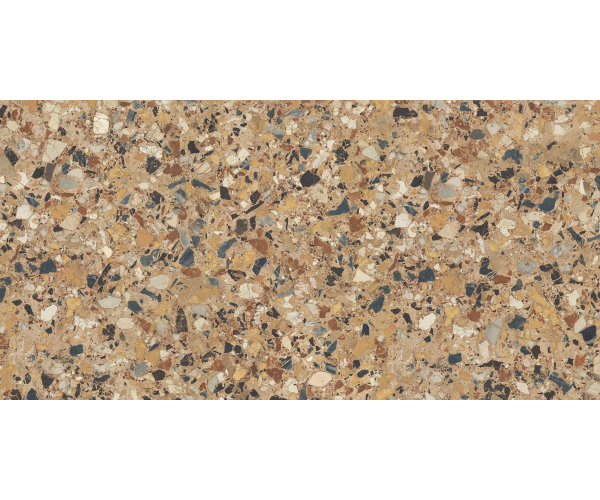 Dlažba jako beton Cerdomus Neoclassica Ambra 60x120 Brushed Rett. - oranžová
