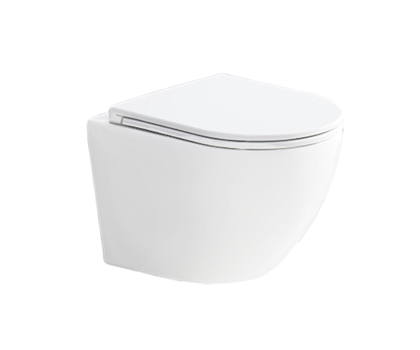 Mereo Wc Závěsné Kapotované, Smart Flush Rimless, 490x370x360, Keramické, Vč. Sedát