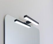 Sapho Veronica 2 Led Svítidlo, 8 W, 300x25x83 Mm, Ip44, černá