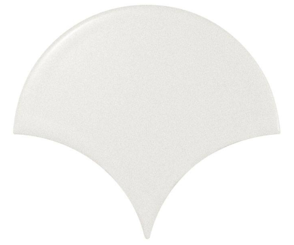Equipe Scale Fan White Matt 10,6x12 - bílá