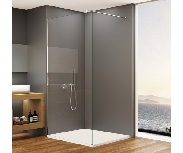 Bruckner Spitza Sprchová Zástěna Walk-in, 1000mm, čiré Sklo