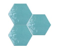Tonalite Exabright Esagona Acquamarina 15,3x17,5