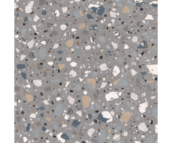 Dlažba jako terrazzo Sant Agostino Deconcrete De-Maxi Deco Grey 120x120