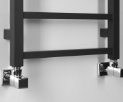Sapho Metro Light Otopné Těleso 400x1140 Mm, černá Mat