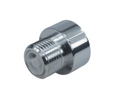 Mereo Přechodka Chromovaná, Se Zpětnou Klapkou, 3/4"x1/2"