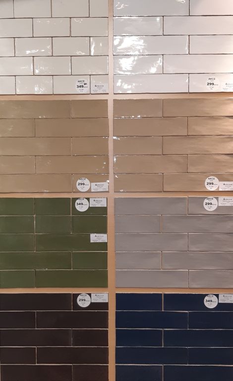 Realizace Deceram Devon Bone 7,5x30 - elegantní obklad