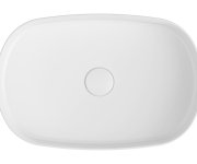 Isvea Infinity Oval Keramické Umyvadlo Na Desku, 55x36cm, Bílá
