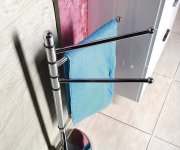 Gedy Hibiscus Stojan Na Ručníky, Chrom