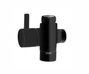 Tevere Black, Teleskopické Rameno S Baterií Dakota A Kompletní Sprchovou Sadou (sprchy Superslim Black, Isollaz) AQS02090-DAKB-SET1