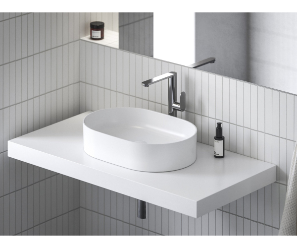 Umyvadlová stojánková baterie Chrome II CR II 015.02 s boční pákou - CR II 015.02CR 