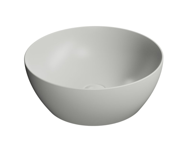 Gsi Pura Keramické Umyvadlo Na Desku, Průměr 42cm, Cenere Mat