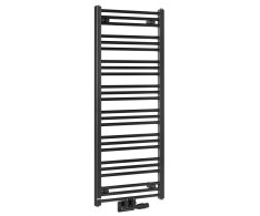 Bruckner Albrecht Otopné Těleso 500x1250mm, Středové Připojení, černá Mat