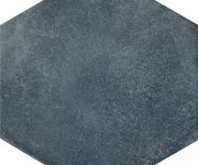 Dlažba jako beton CIR Materia Prima Navy Sea Esagona 24x27,7 - modrá