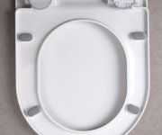 Aqualine Isabella Wc Sedátko, Soft Close, Easy Take, Bílá (es8516)