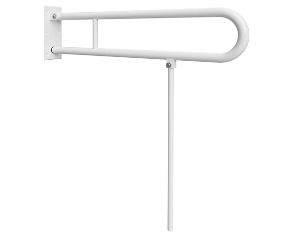Sapho Handicap Madlo Sklopné S Opěrnou Nohou 813mm, Bílá