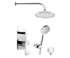 Aqualine Daphne Podomítkový Sprchový Set S Pákovou Baterií, 2 Výstupy, Chrom