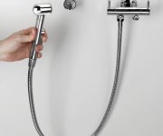 Sapho Dvojventil S Bidetovou Sprchou S Napojením Wc Nádrže, Chrom