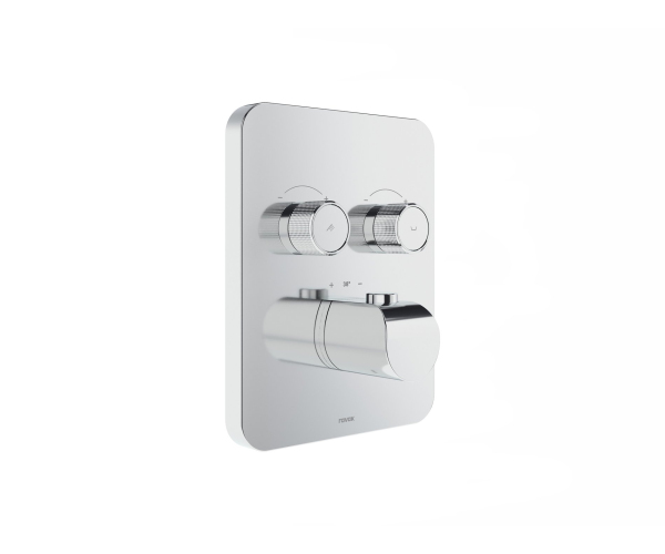 Termostatická podomítková baterie Flat FL 063.00, s přepínačem, pro R-box - FL 063.0