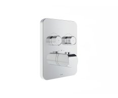 Termostatická podomítková baterie Flat FL 063.00, s přepínačem, pro R-box - FL 063.0