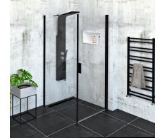 Polysan Zoom Black Obdélníkový Sprchový Kout 800x900mm L/p Varianta