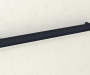 Sapho Patron Sušák Osušky, 800x60mm, černá Mat