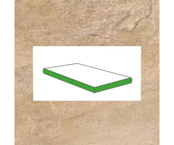 2cm dlažba jako kámen Castelvetro Quartz Stones Gold Gradone Torato Ang. DX 30x60 - béžová