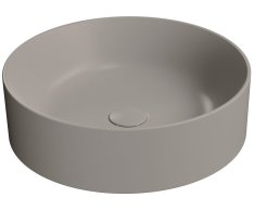 Gsi Kube X Keramické Umyvadlo Na Desku, Průměr 45cm, Tortora Mat
