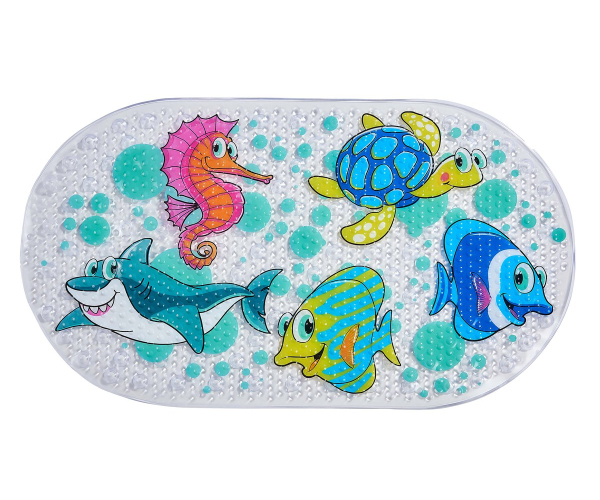 Aqualine Sea Podložka Do Vany, 69x39cm, S Protiskluzem, Pvc, Multi Color