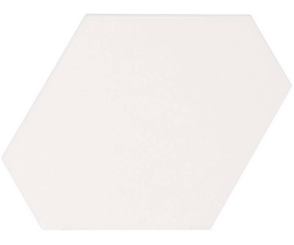 Luxusní obklad Equipe Scale Benzene White Matt 10,8x12,4 - bílá