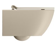 Gsi Pura Závěsná Wc Mísa, Swirlflush, 36x55cm, Creta Dual-mat